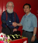 Prof. JIN and Bruce